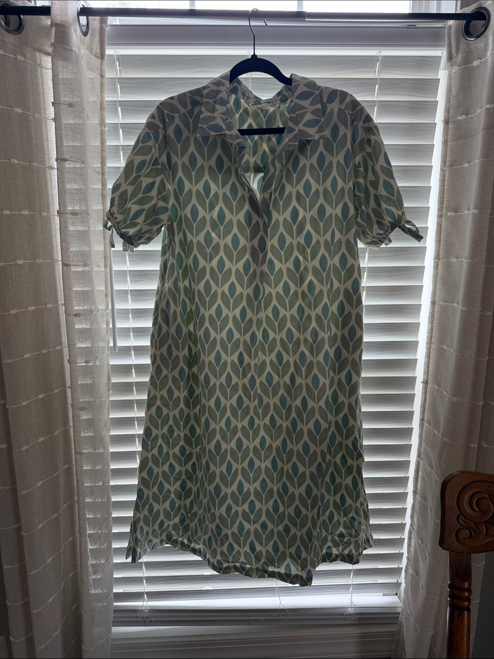 Linda Anderson Mint Green Shift Dress